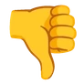 Não gosto
