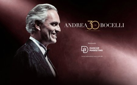 Andrea Bocelli anuncia concerto em celebração aos seus 30 anos de carreira em Brasília