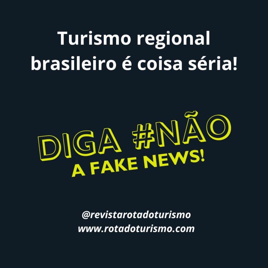 Diga não a fake news