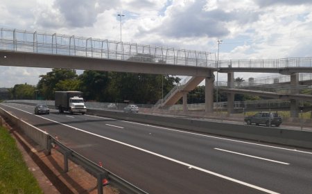 Arteris ViaPaulista finaliza construção de passarela em trecho entre Ribeirão e Bonfim Paulista