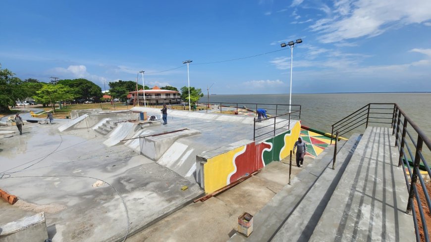 Bob Burnquist e Daniela Vitória prestigiam inauguração de pista dos sonhos no Amapá