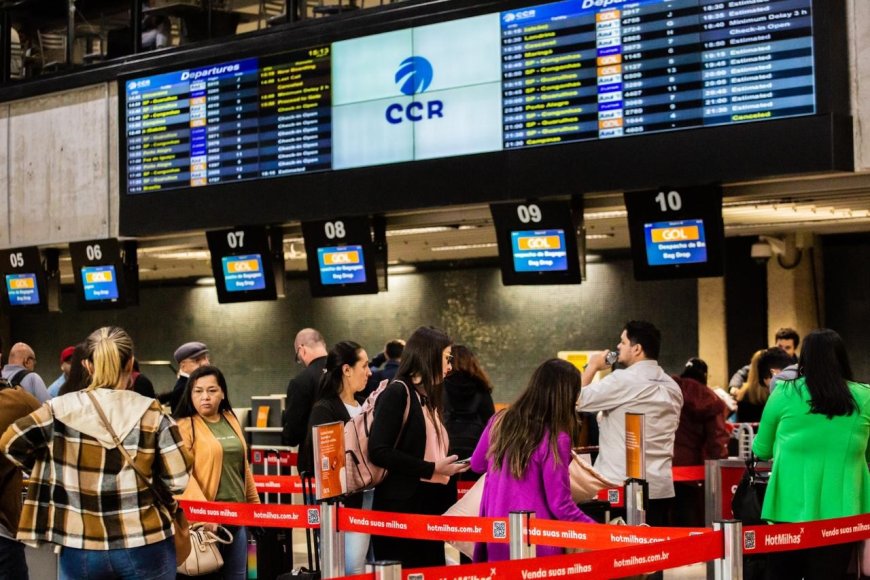 CCR Aeroportos espera mais de meio milhão de passageiros nas festas de final de ano