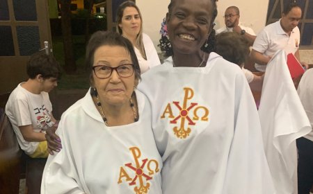 Paróquia Sao João promove aula de teclado e violão para crianças da comunidade