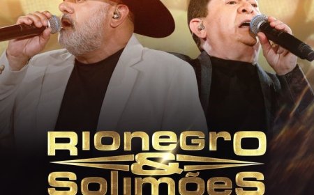 Hoje às 20h tem lançamento de dvd da dupla Rio Negro & Solimões