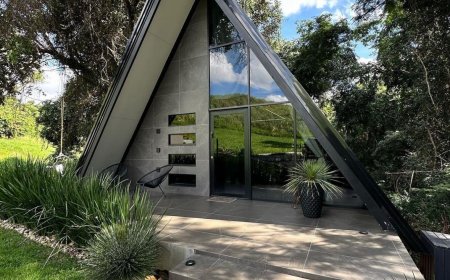 Projeto “Cabana Stones” destaca a integração com natureza  - forte tendência em 2024