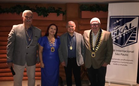 Skål Internacional São Paulo empossa Aristides Cury e Carlos Prado como novos presidentes da associação