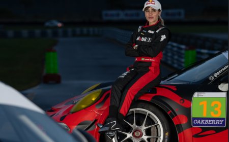 Em Interlagos, Leticia Bufoni corre a terceira etapa da Porsche Cup