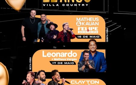Villa Country celebra seus 22 anos com três dias de festa