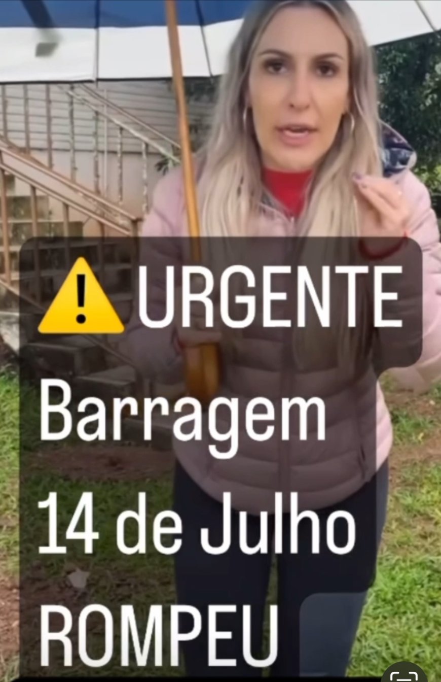 Rompimento de barragem ocorreu em Cotiporã, na Serra Gaúcha