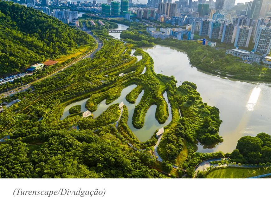 Chinês Kongjian Yu explica tecnologia para cidades esponjas