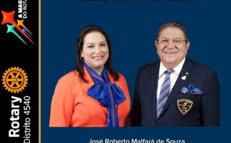 Hoje temos 2 posses no Distrito 4540 do Rotary