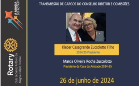 Hoje a magia acontece em Santo Antônio da Alegria, Distrito 4540 do Rotary