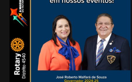 Chegou o dia! Hoje é a posse do do distrito 4540 do Rotary
