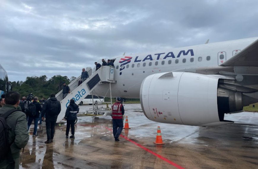 Com 100% de ocupação, LATAM transporta quase 5 mil pessoas na primeira semana de operação comercial na Base Aérea de Canoas