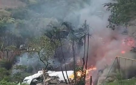 Caí avião em Vinhedo/SP