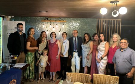 ATÉ SUPER LUA DÁ BOA-VINDA A NOVA ASSOCIADA DO ROTARY CLUB DE RIBEIRÃO PRETO-CALIFÓRNIA