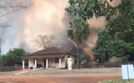 Incêndios voltam a região no final da tarde