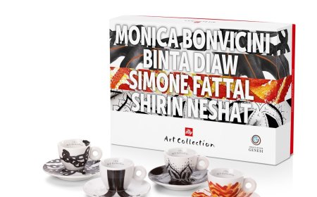 A illycaffè promove inclusão através da nova illy Art Collection com obras de Monica Bonvicini, Binta Diaw, Simone Fattal e Shirin Neshat, na Frieze London