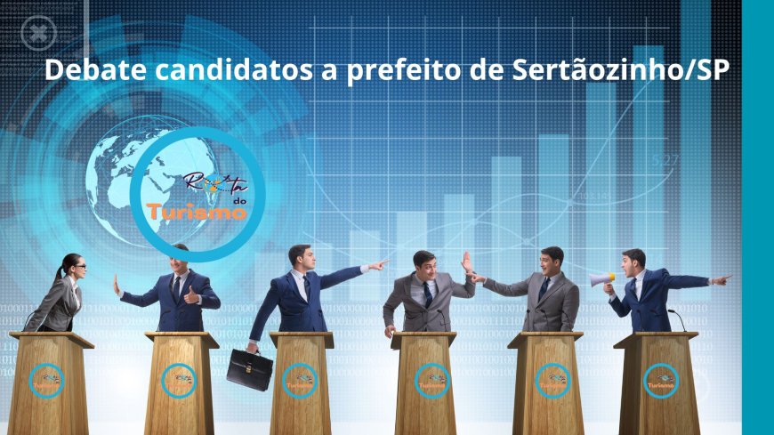 Debate convida população a conhecer propostas de candidatos a prefeitura de Sertãozinho