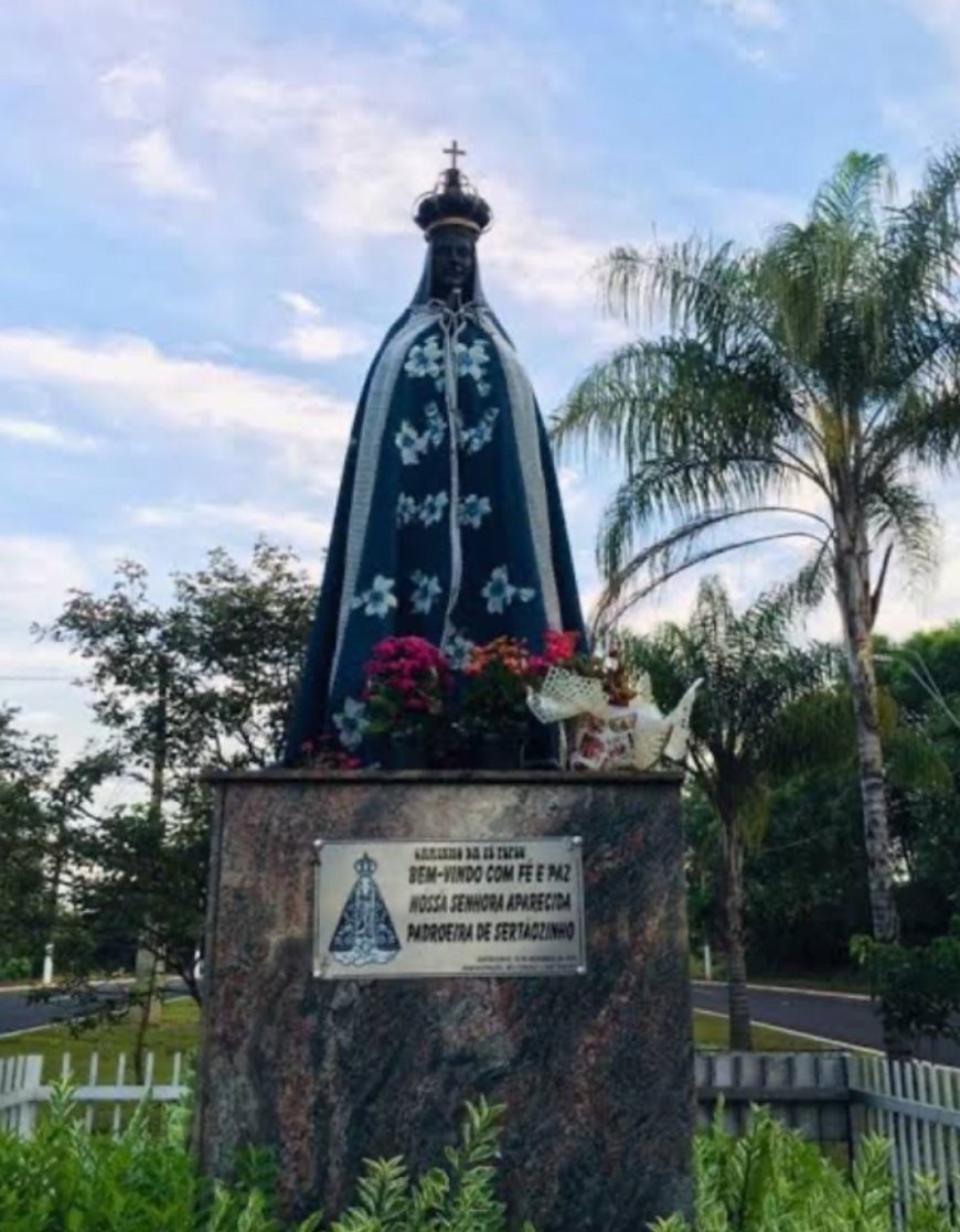 12 de outubro, dia de Nossa Senhora Aparecida, a Padroeira do Brasil.