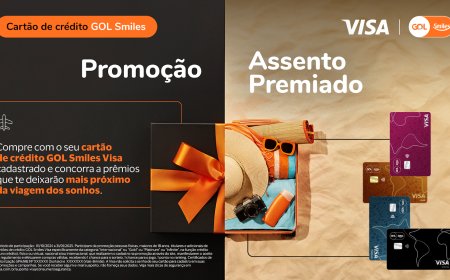 Assento premiado: Smiles e Visa sorteiam milhas e pacotes completos de viagens
