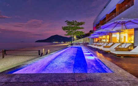 Maresias (SP) ganha hotel de luxo pé na areia com primeiro lago artificial aquecido do Brasil