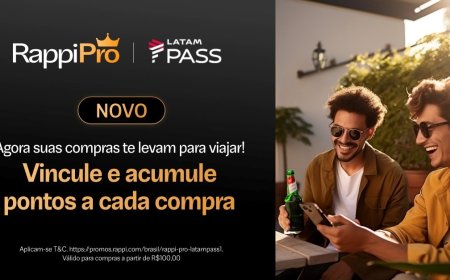LATAM Pass firma parceria para oferecer pontos em compras com a Rappi no Brasil   