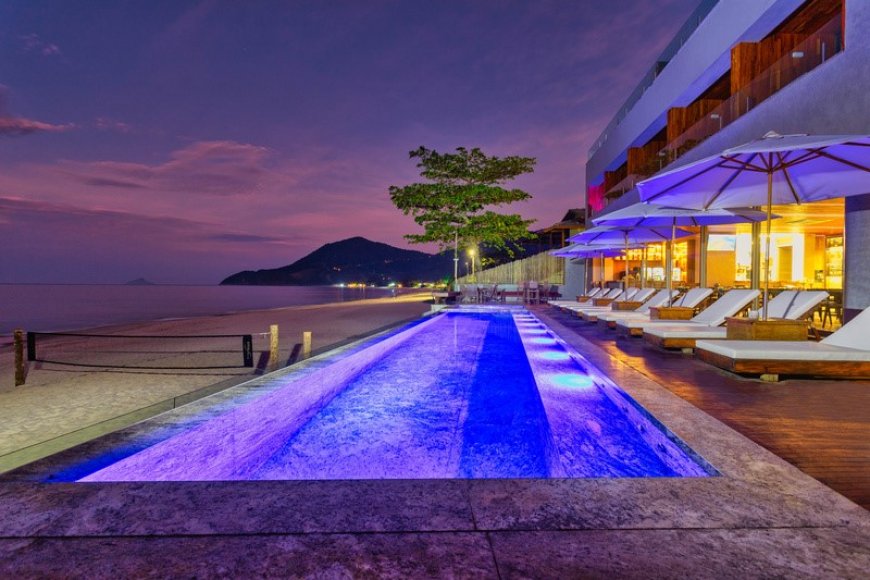 Maresias (SP) ganha hotel de luxo pé na areia com primeiro lago artificial aquecido do Brasil