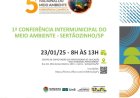 Sertãozinho sedia a 1ª Conferência Intermunicipal do Meio Ambiente nesta quinta-feira, 23