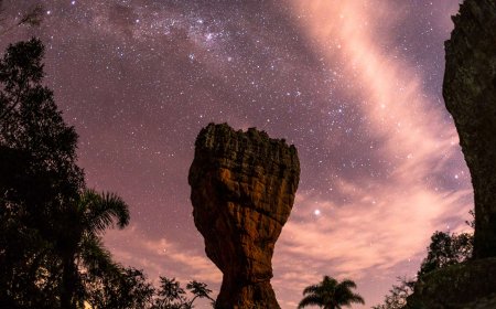 Parque Vila Velha promove Caminhada Noturna especial com alinhamento de sete planetas no dia 28 de fevereiro, sexta-feira