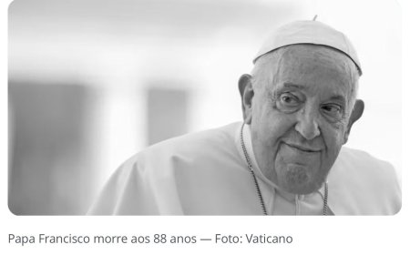 Luto no mundo católico - Morre aos 88 anos, papa Francisco.