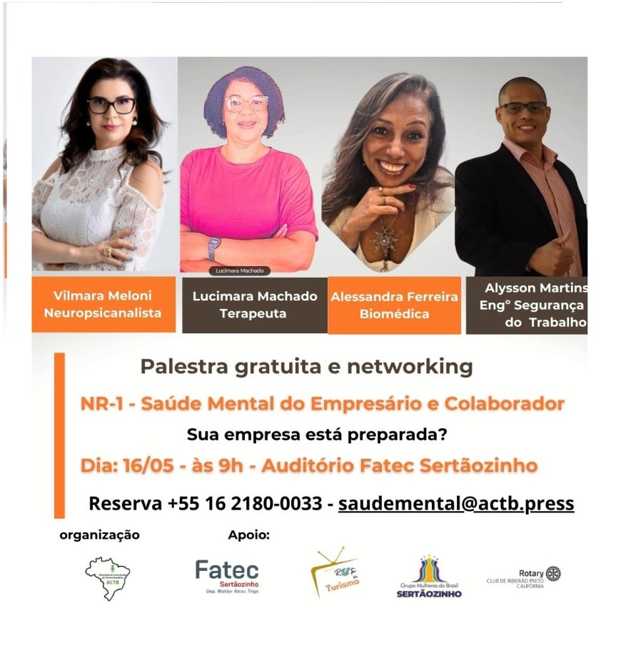 NR-1 - Saúde Mental do Empresário e Colaborador.