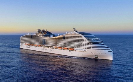 MSC Cruzeiros inicia contagem regressiva de 18 meses para o lançamento do MSC World Asia, antes de sua estreia em dezembro de 2026, no Mediterrâneo