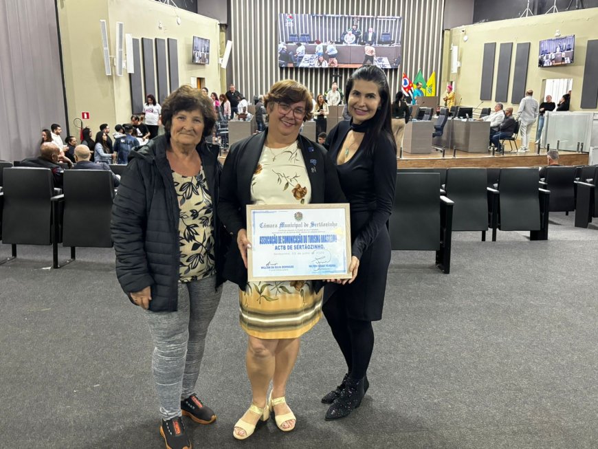 ACTB recebe título de utilidade pública da Câmara Municipal de Sertãozinho