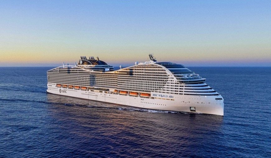 MSC Cruzeiros inicia contagem regressiva de 18 meses para o lançamento do MSC World Asia, antes de sua estreia em dezembro de 2026, no Mediterrâneo