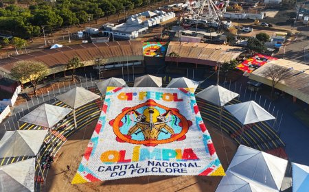 61º Festival do Folclore de Olímpia começa neste sábado (02) com grupos de 20 estados de todas as regiões do país