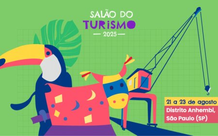 Ministro Celso Sabino e vice-presidente Geraldo Alckmin abrem o Salão do Turismo nesta quinta-feira (21.08), em São Paulo (SP)