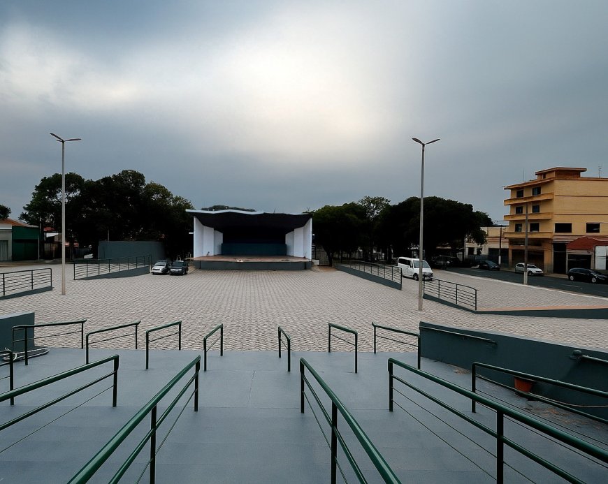 Tatuí ganha praça revitalizada