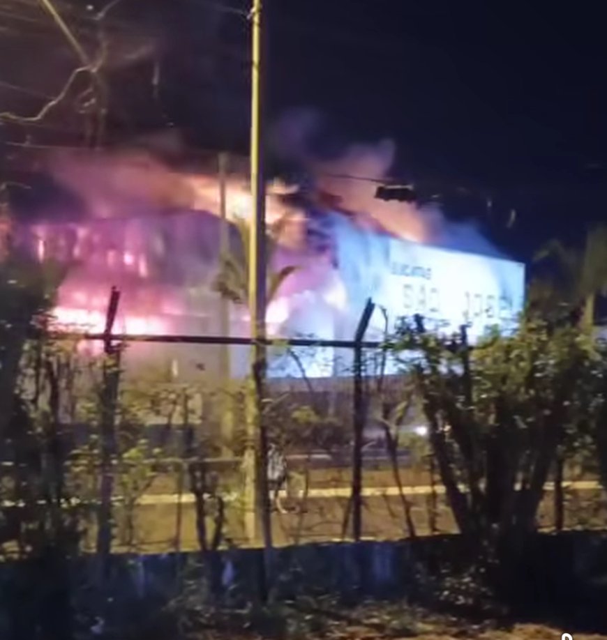 Em meio ao fogo, a união de empresários e população,  e um produto inovador evitou uma grande tragédia em Sertãozinho