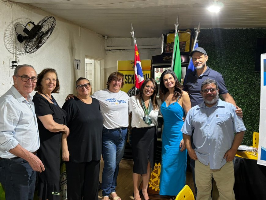 Rotary Club de Ribeirão Preto-Califórnia conquista seu 1º título de empresa cidadã e traz de volta a companheira Vilmara Meloni