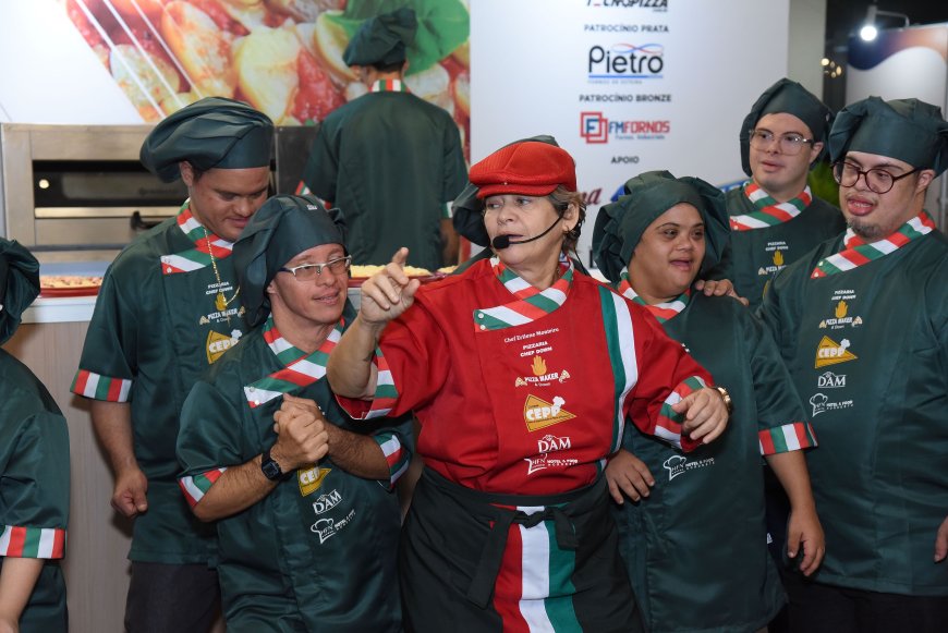 HFN realiza o I Campeonato Mundial de Pizzaiolos com síndrome de Down