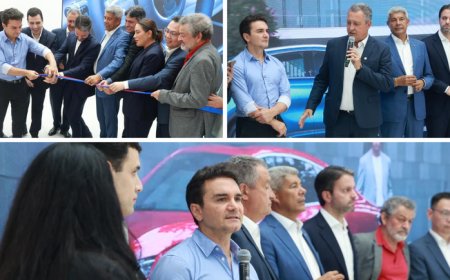 Celso Sabino destaca transição energética e geração de empregos na inauguração de concessionária de automóveis elétricos em Belém