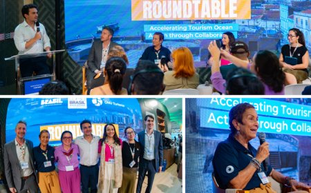 Estande do Ministério do Turismo na COP30 inicia série de painéis para celebrar o Dia do Turismo