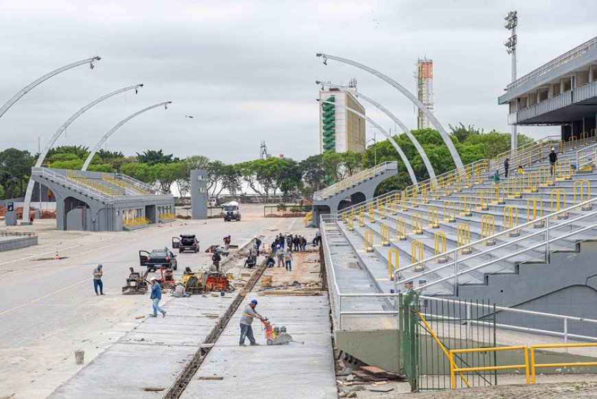 Sambódromo do Anhembi passa por maior revitalização com investimento de R$ 57,5 milhões