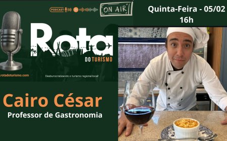 “Gastronomia é técnica e com  pitadinha de amor faz total diferença”.