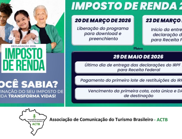 Chegou a hora de destinar o imposto de renda, escolha as entidades da sua cidade
