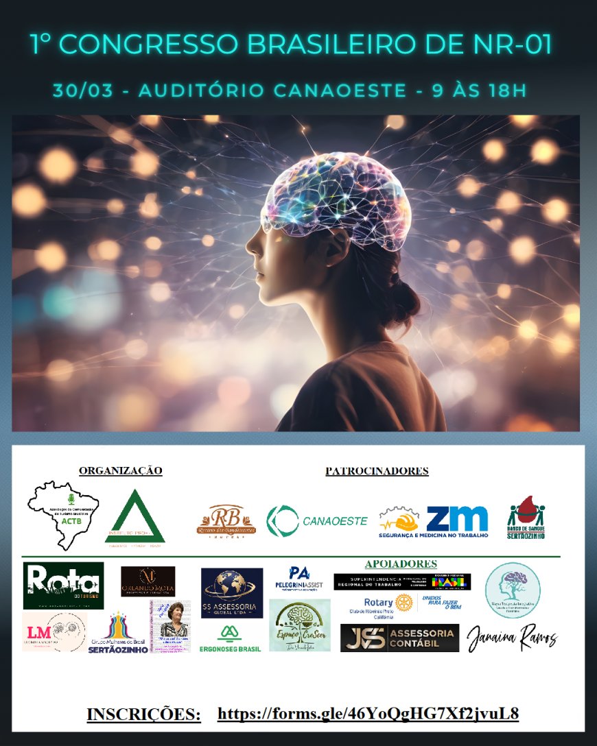 ACTB  TRAZ AUDITOR FISCAL PARA SANAR DÚVIDAS SOBRE NR-01 E GESTÃO DE RISCOS PSICOSSOCIAIS EM SERTÃOZINHO/SP