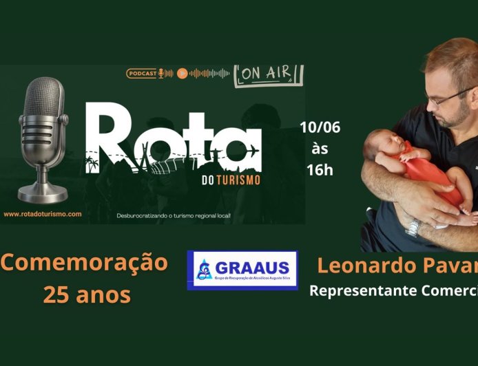 Série especial da Rota do Turismo encerra homenagens aos 25 anos do GRAAUS com relato emocionante de superação