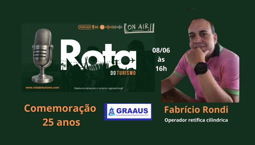 Metalúrgico celebra 17 anos de recuperação e destaca papel do GRAAUS em sua transformação de vida “Graaus salvou minha vida”.
