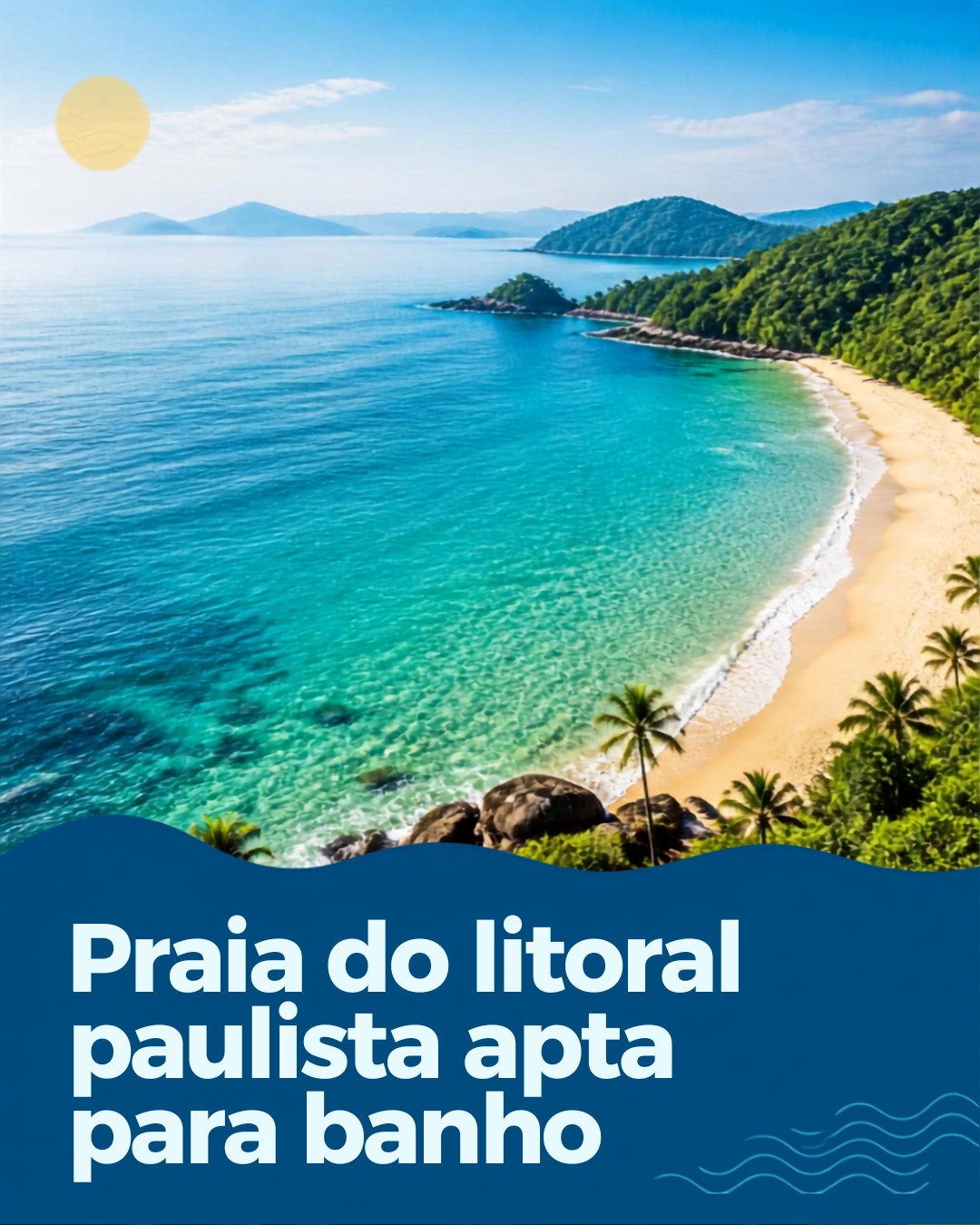 Feriado de 7 de Setembro: 8 em cada 10 praias do litoral de SP estão próprias para banho